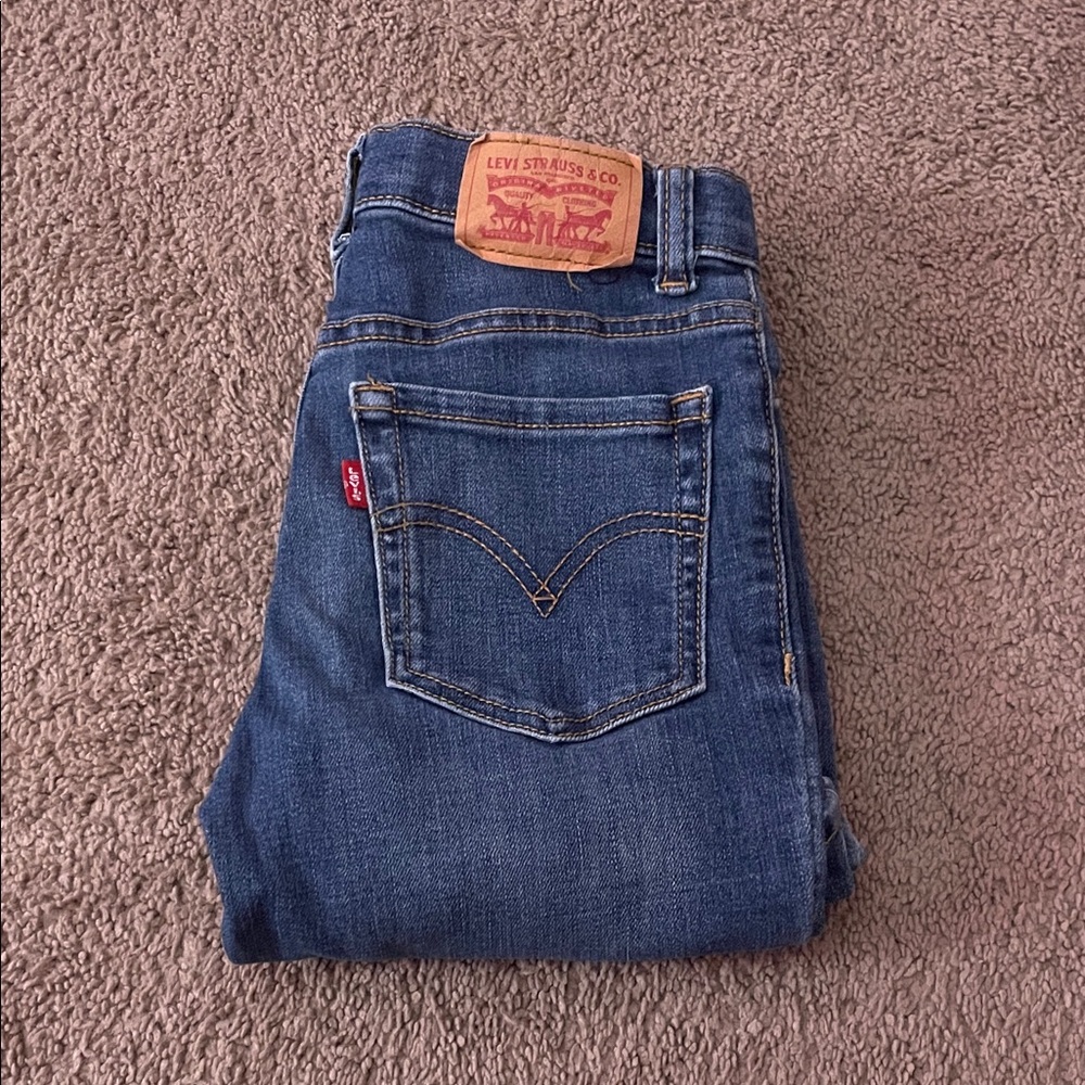 Levi's Kids Dark Blue Denim Jeans